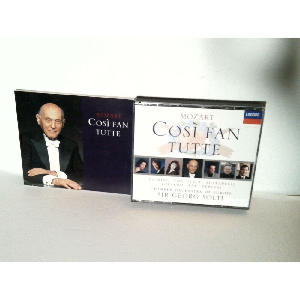 Mozart Cosi Fan Tutte CD 1996 Classical Genre W/Book